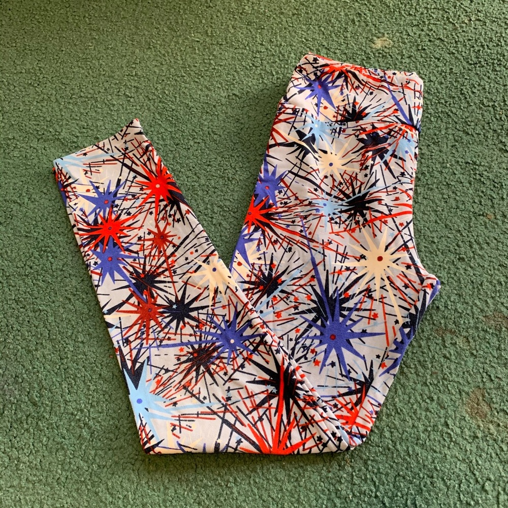 LuLaRoe patriotic leggings